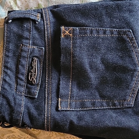 Serfontaine Denim - SERFONTAINE CALIFORNIA DARK WASH STRAIGHT LEG JEANS
